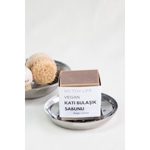 Doğal Mutfak Seti 11,5 Cm Çelik Sabunluk & Sandal Ağacı Yağlı Katı Bulaşık Sabunu 200 Gr - 695922208 Diğer