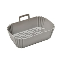 Ninja Air Fryer Gray Gri İçin Dikdörtgen Silikon Kap