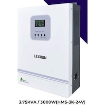 Lexron İnverter 3 Kw 24 Volt 3000 Watt Akıllı Tam Sinüs Mppt