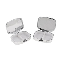 Suntek 2 Adet Vitamin Tıbbı Tablet Kutusu Hap Saklama Kutuları Diğer