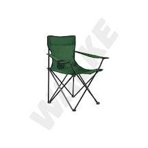 Walke Katlanabilir Kamp Sandalyesi Piknik Sandalyesi Plaj Sandalyesi Yeşil Taşıma Çantalı Yeşil
