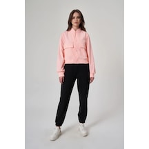 Exuma Kadın Ceket-1521158 Pembe Pembe