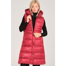 Dewberry Bayan Yelek Z6757 Bordo