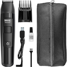 Wahl Manscaper Lityum Kasık Ve Vücut Düzeltici, Tamamen Su Geçirmez Düzeltici, Islak/kuru Kullanım, Akıllı Trim Teknolojisi Led, Güvenli Dokunmatik Top Kafalı Kesme Setleri, Şarj Edilebilir, Siyah Diğer