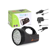 Watton WT-239 1200 Lümen 25 Ledli El Feneri Siyah