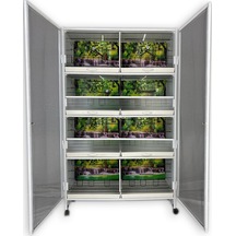 İstanbul Kafes Model 8 Pvc Kuş Dolabı