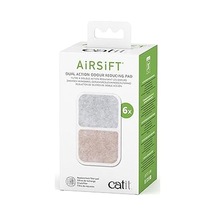 Airsift Çift Etkili Hava Temizleme Pedi, 6'lı Paket - Çöp Kutusu Kokularını Körfezde Tutmak İçin İki Ortam Filtresi 69733031