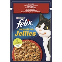 Felix Pouch Sensation Domates Soslu Sığır Etli 85 G
