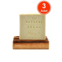 Argan Yağı Sabunu El Yapımı Doğal 120 G x 3 Adet
