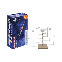 Ayaklı Güneş Ve Gezegen Sistemi - Boyanabilir 3 Boyutlu Planetarium Güneş Sistemi Modeli