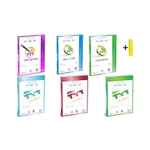 Üç Dört Beş Tyt Matematik Fen Türkçe Fizik Kimya Biyoloji Deneme 6 Kitap Yeni