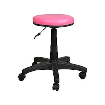 Bürocci Plastik Ayaklı Tabure-Pembe-2999G0120