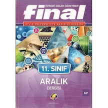 11.sınıf Aralık Aylık Üniversiteye Hazırlık Dergisi İ 2016