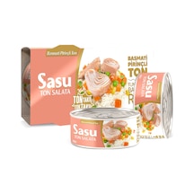 Sasu Basmati Pirinçli Ton Salata İri Parça 2 x 160 G
