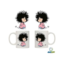 Ghostbastır Desıgn Mafalda Kupa Bardak Tek Adet K0486 Çok Renkli