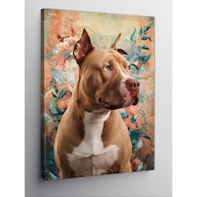 Kanvas Tablo Point Fon Ve Köpek 50cmx70cm