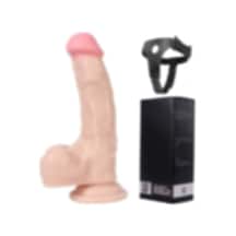 Hızlı Express Lovetoy Ares Belden Bağlamalı Kalın Realistik Protez Penis18Cm