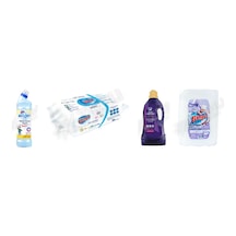 Bingo Oksijen 750 Ml + Yüzey Tem. Havlusu 96'lı + Giysi Şampuanı 3 L + Yumuşatıcı Soft 5 L4'lü Set Diğer