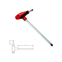 Mey İthalat İzeltaş 4920 T Tipi Allen Anahtar 7 Mm