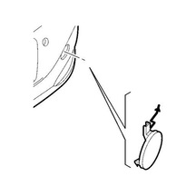 Opel Crossland X Arka Tampon Çeki Kapak 2018-2021 95525785 1.2