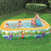 Bestway Büyük Boy Şişme Aile Havuzu Disney 262x175x51 CM 91008 Çok Renkli