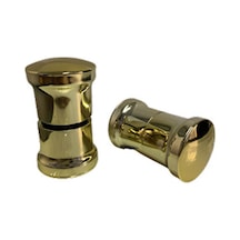 Altın Topuz Duşakabin Kulp Seti 2 İç 2 Dış Çift Kapak Kulbu Sarı Altın Topuz Duşakabin Kulp Seti 2 İç 2 Dış Çift Kapak Kulbu Sarı