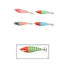 Captain 3004 Kalamar Zokası 8cm Zebra Squid