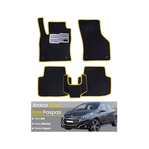Peugeot 208 2012-2019 Uyumlu Eva Paspas Tam Set Araca Özel,oto Paspas,kolay Montaj 788