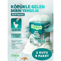 Funeco Okyanus Ferahlığı - Avantajlı Paket - 2 Kutu - 8 Paket - Tuvalet Klozet Temizleyici, Aktif Köpüklü