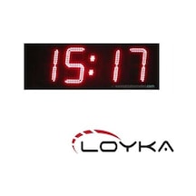 Loyka Stn-304 Saat, Nem, Derece-30 Cm Yazı Yüksekliği