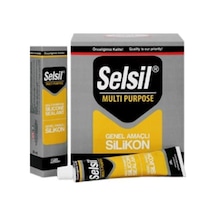 Selsil Genel Amaçlı Tüp Silikon 50 Ml Beyaz