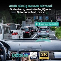 Ayrex Botslab G300h Pro Adas 3k Ön+arka Wifi+gps 150 Geniş Açı Gece Görüşlü Araç İçi Kamera Dash Cam Araç