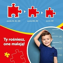 Puzzles - "4&apos Ü 1 Arada" - Mickey Mouse İyi Günler/ Standart Karakterleri