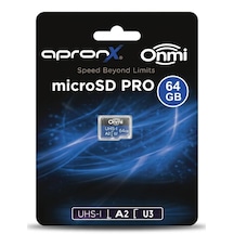Apronx 64gb Micro Sd A2 U3 Uhs-ı Tf Hafıza Kartı