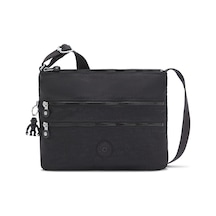 Kipling Kıplıng Alvar Omuz Çantası Çapraz Askılı Siyah Black Noır Siyah