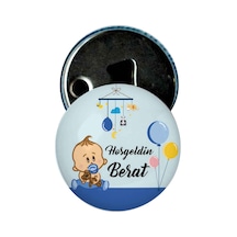 Famous Bebek Şekeri Magnet Bebek Mevlüt Hediyelik Isimli Kapak Açacak  (434856223)