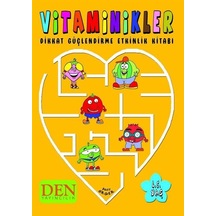 Vitaminikler & Dikkat Güçlendirme Etkinlik Kitabı / Vacip Örger