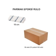 Parmak Epoksi Rulo Yedek 15 Cm 2'li -100 Adet Yüksek Kalite