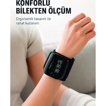 Şarj Edilebilir Bilekten Tansiyon Aleti Tek Tuşla Ölçüm - Lisinya