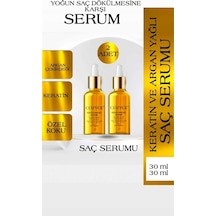 Cozyce Keratin ve Argan Yağlı Saç Bakım Serumu 2 x 30 ML