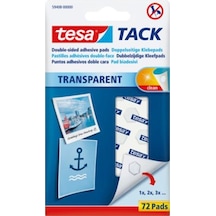 Tesa Tack Şeffaf Çift Taraflı Yapışkan Pedler