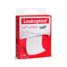 Leukoplast Soft White 38X72 Mm 10 Adet Yara Bandı