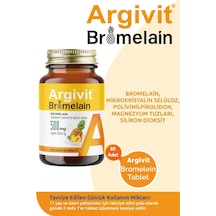 Argivit Bromelain 500 Mg 60 Tablet