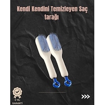 Kendini Temizleyen Hava Yastıklı Saç Tarağı Düğümsüz Tarama Akyı-318841