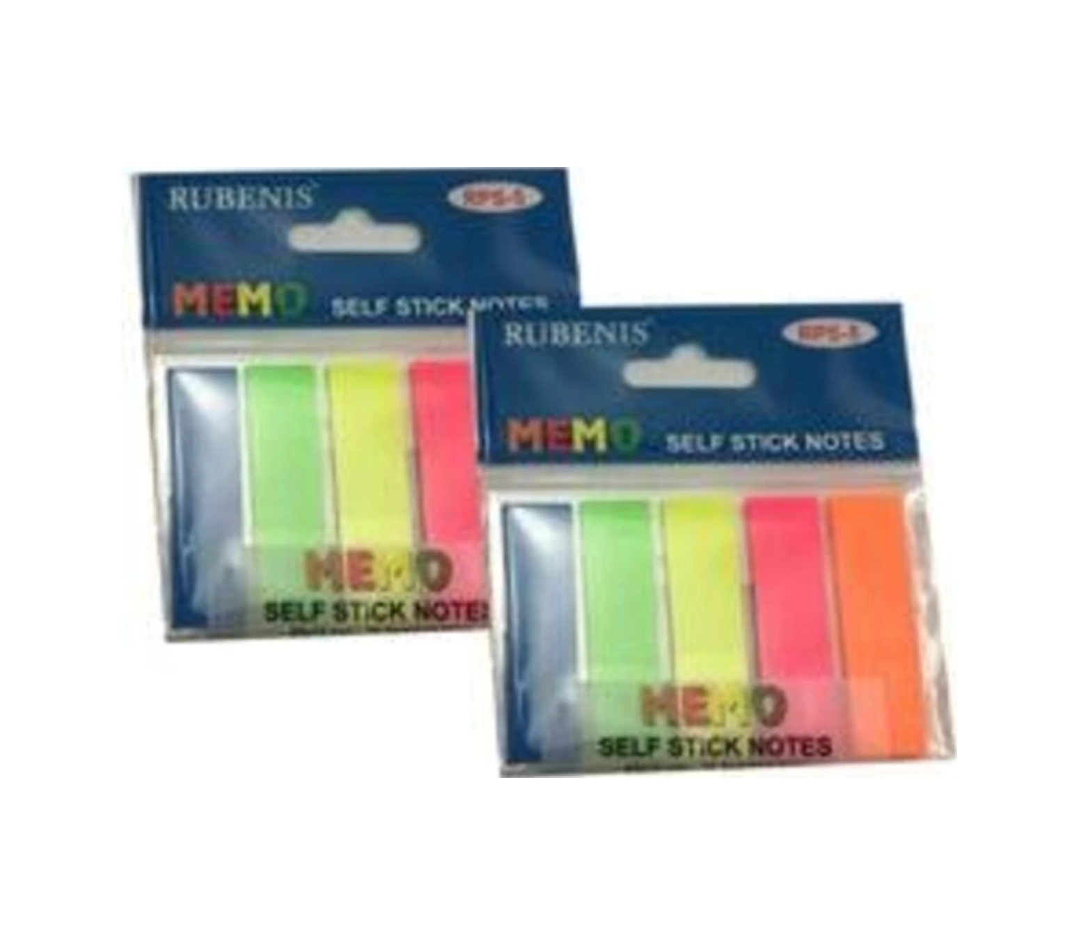 Memo Rps-5 Yapışkanlı Ayraç 45mmx12 Mm 2 Adet