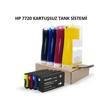 Hp Offıcejet Pro 7720 Muadil Bitmeyen Kartuş Sistemi