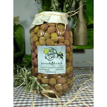 Aydın Yöresi Manzalina Cinsi Sofralık Tatlandırılmış Çizik Zeytin 2 Kg