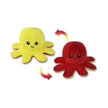 Mood Değiştiren Ahtapot Yastık Çift Yüzlü Ahtapot Peluş 20 Cm - Uyku Ve Oyun Arkadaşı Peluş Oyuncak 1555239