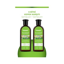6 Bitki Kompleksi Kepek Karşıtı Bakım Şampuanı - Kepeğe Eğilimli Saçlar 300 Ml X2