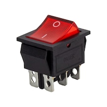 Geniş Işıklı 6p On-off Anahtar Ic-104a